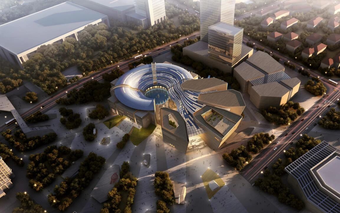 中建聯(lián)合|打造城市文化新空間，青島博物館擴建工程正式開工(圖6)
